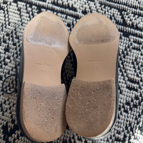 Everlane The Modern Oxford Women’s Black leather flats, size 7.5 - Picture 6 of 8